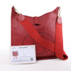 Hermès Evelyne 1 33 GM Cushbell Red Gold Metal Fittings A: 1997 Secondhand