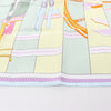 Hermes Carré 90 "LA BERLINE BAYADERE" Silk handkerchief in Pastel Secondhand