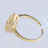 Secondhand Collection Privée 18k Yellow GOLD RING with diamonds