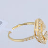 Secondhand Collection Privée 18k Yellow GOLD RING with diamonds