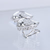 Secondhand Collection Privée Black diamond Earrings K18WG 10.6g, 2.45 ct