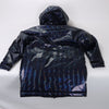 DSQUARED2 Glossy Navy Puffer Jacket, Size 48 Secondhand