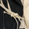 Marni Two-Tone Cropped Leather Jacket, Size 40 IT Secondhand