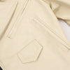 Marni Two-Tone Cropped Leather Jacket, Size 40 Secondhand