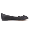 Giuseppe Zanotti Black Ballet Flats with Bow in Size 37 EU Secondhand