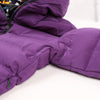 Fendi Purple Puffer Jacket, Size 44 Secondhand