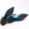 Louis Vuitton Neoprene Deep Sea Ankle Boot in Blue, Size 39 EU Secondhand