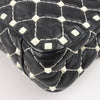 Valentino Rockstud Spike Chain 2Way Shoulder Bag in Black x White Secondhand