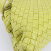Bottega Veneta Intrecciato Small Leather 2Way Handbag in Yellowish Green Secondhand