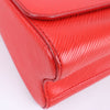 Louis Vuitton Epi Leather Twist Shoulder Bag MM in Red M50523 Secondhand