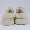 Bottega Veneta Puddle Shearling Cozy Matt Rubber Low Top Shoes in Ivory Secondhand