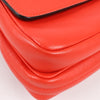 FENDI Double Micro Baguette Leather Chain Shoulder Bag in Red 8M0371 Secondhand