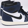 Nike Air Jordan Leather High-Top Sneakers in White x Navy DZ5485-401 (Marketplaces) Secondhand