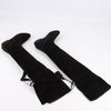 Secondhand Celine Chat Botté Over-The-Knee Flat Boot in Suede Calfskin in Size 38 RM0220