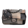 Chanel Jumbo PVC and Tweed Patchwork Single Flap Secondhand