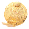 Chanel Gold Plated Faux Pearl Logo Clip On Earrings Secondhand