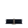 Saint Laurent Croc Embossed Leather Monogram Kate Tassel Wallet on Chain Secondhand