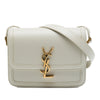 Saint Laurent Small Calfskin Solferino Satchel In Box Secondhand