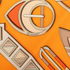 Hermès Carre En Boucles Silk Scarf 90 Secondhand