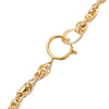 Chanel CC Gold Plated Medallion Wrap Around Necklace Secondhand