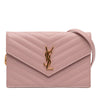 Saint Laurent Grain De Poudre Cassandre Envelope Chain Wallet Secondhand
