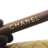 Chanel Mini Quilted Lambskin Wenge Wood Bowling Bag Secondhand
