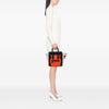 Celine Micro Tricolor Leather Luggage Tote Secondhand