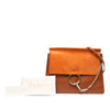 Chloé Medium Calfskin and Suede Faye Crossbody Secondhand