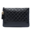 Chanel Medium Quilted Aged Calfskin Gabrielle O Case Clutch Secondhand