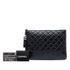 Chanel Medium Quilted Aged Calfskin Gabrielle O Case Clutch Secondhand