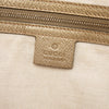 Gucci GG Canvas and Metallic Calfskin Bree Tote Secondhand