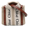 Chloé Nano Canvas Woody Satchel Secondhand