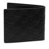 Gucci GG Emblem Embossed Calfskin Bifold Wallet Secondhand