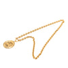 Secondhand Chanel Gold Plated 31 Rue Cambon Coin Pendant Necklace