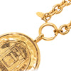 Chanel Gold Plated 31 Rue Cambon Coin Pendant  Necklace Secondhand