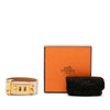 Hermès Swift and Gold Plated Collier de Chien Bracelet Secondhand