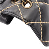 Chanel CC Calfskin Wild Stitch Flap Secondhand