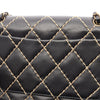 Chanel CC Calfskin Wild Stitch Flap Secondhand