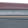 Celine Medium Tricolor Calfskin and Suede Trapeze Satchel Secondhand