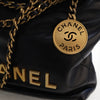 Chanel Mini Shiny Calfskin 22 Handbag Secondhand