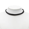 Bvlgari Leather Multi Strand Cord Chocker Necklace Secondhand