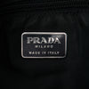 Prada Tessuto Acrylic Handle Bag Secondhand