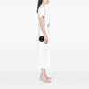 Chanel CC Quilted Lambskin Triple Zip Round Clutch With Chain Secondhand