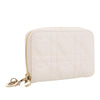 Dior Small Lambskin Heart Motif Lady Dior Voyageur Coin Pouch Secondhand