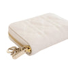 Dior Small Lambskin Heart Motif Lady Dior Voyageur Coin Pouch Secondhand