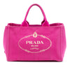 Prada Canvas Canapa Logo Tote Secondhand