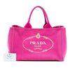 Prada Canvas Canapa Logo Satchel Secondhand