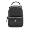 Chanel Mini CC Quilted Caviar Backpack Secondhand