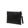 Versace Embossed Leather Medusa Wristlet Clutch Secondhand