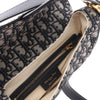 Dior Oblique Canvas Saddle Bag Secondhand
